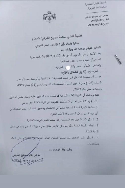 نجاح المساعيد