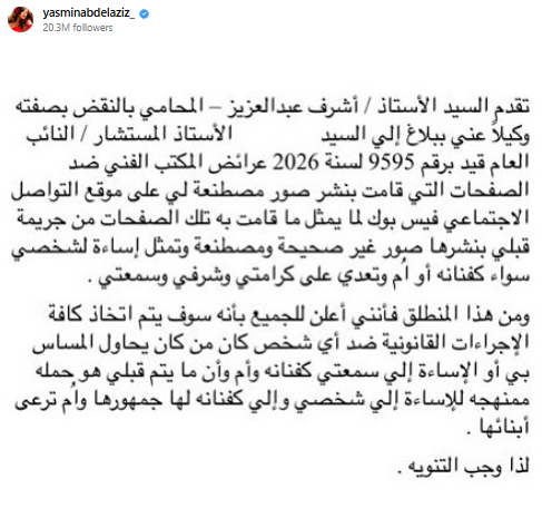 ياسمين عبد العزيز