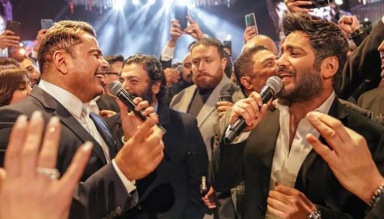 تامر حسني و عمرو دياب