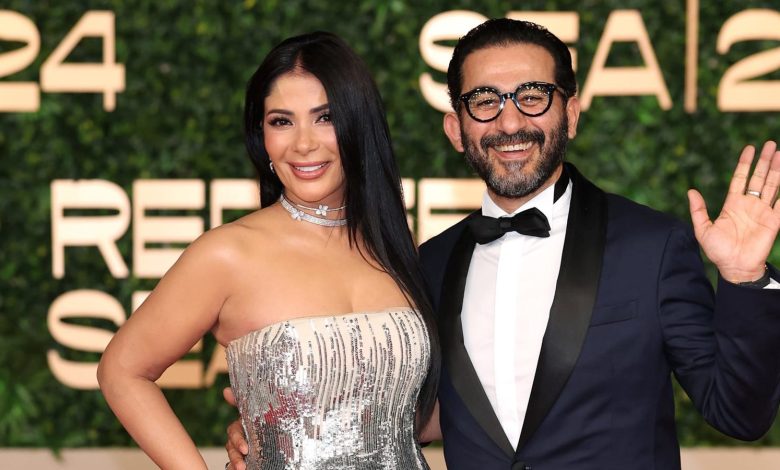 منى زكي وأحمد حلمي