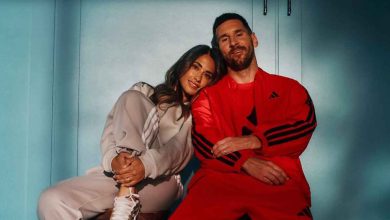 ليونيل ميسي وزوجته انتونيلا