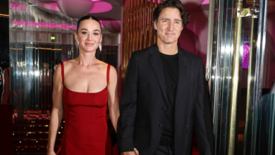 كاتي بيري وجاستن ترودو