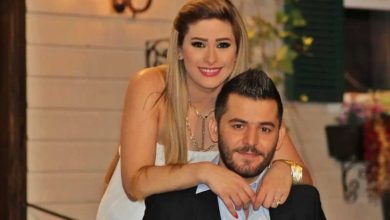 حسام جنيد وزوجته إمارات رزق