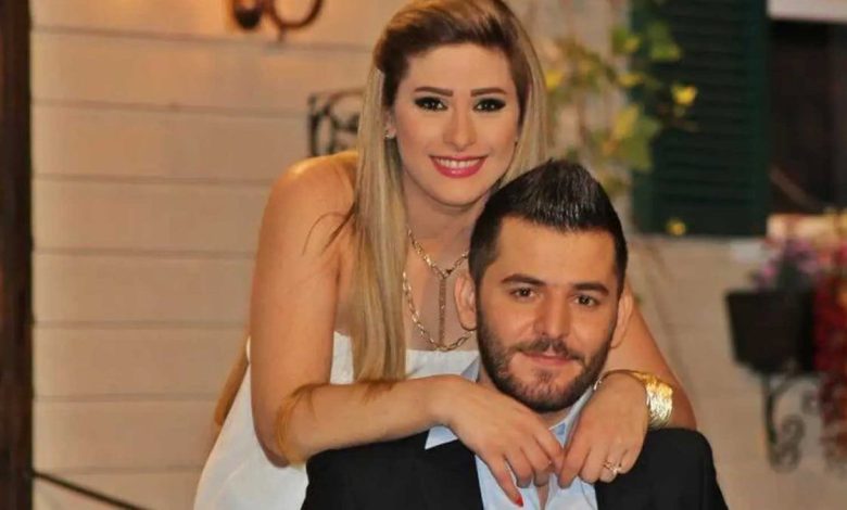 حسام جنيد وزوجته إمارات رزق