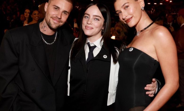 بيلي إيليش وجاستن بيبر